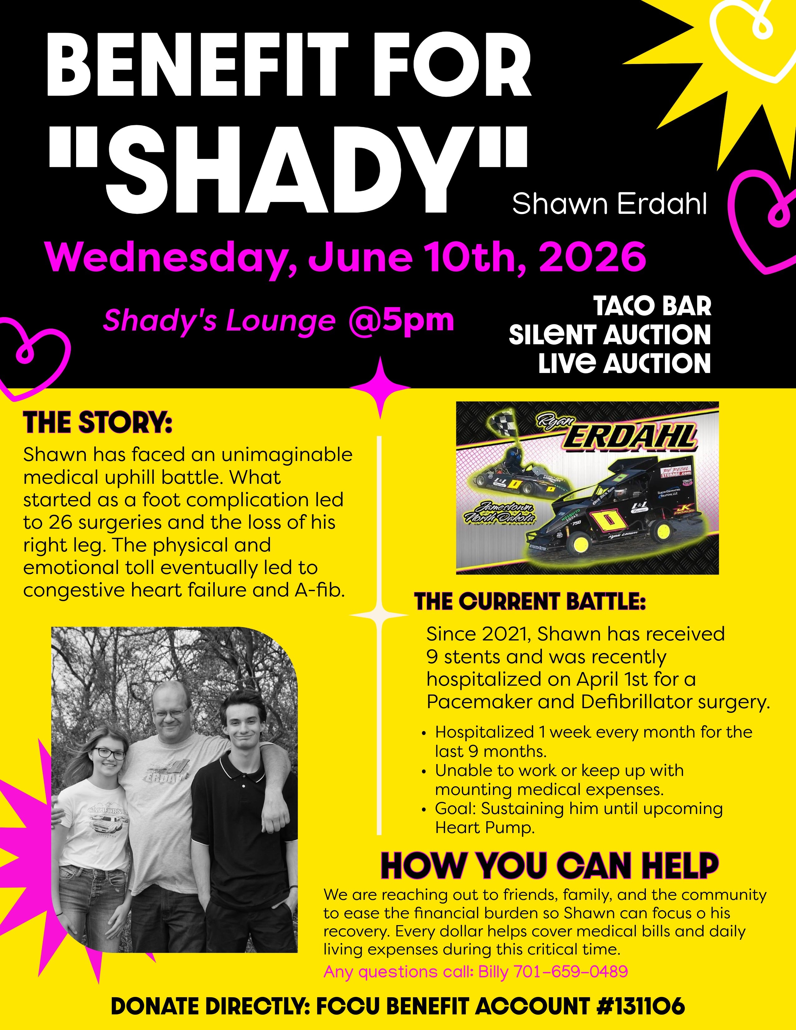 SHADY BENEFIT