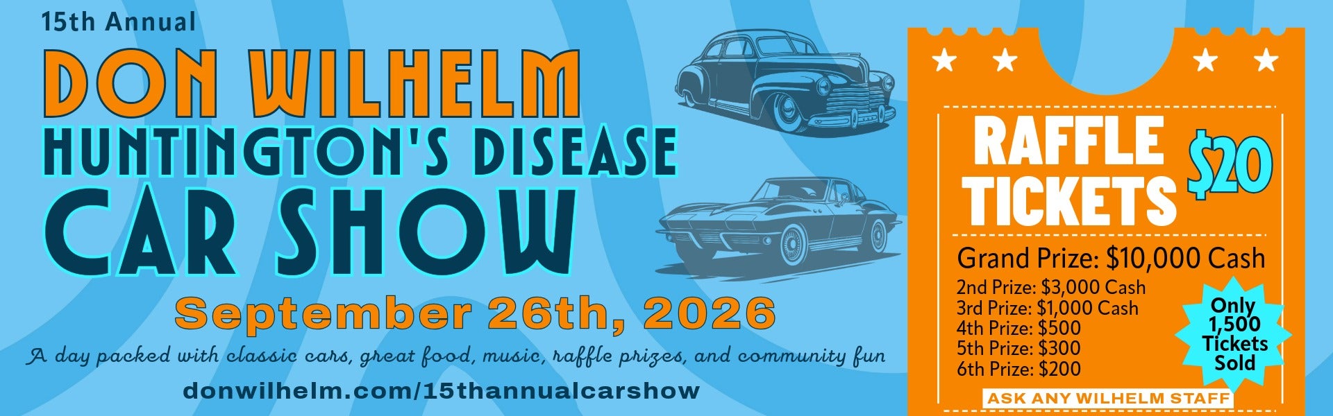 15th annual car show
